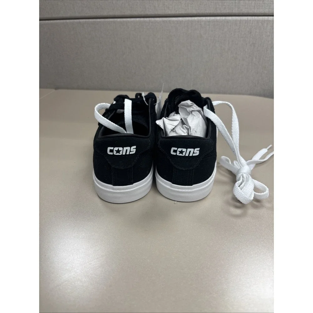 Converse CONS Louie Lopez Pro Ox Black/Black/White Sneakers Mens 5 Womens 6.5 - Picture 4 of 8